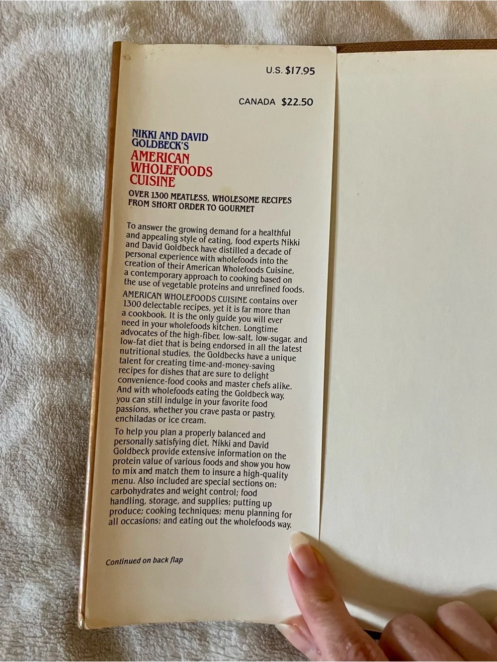 American Wholefoods Cuisine - Brown Cover